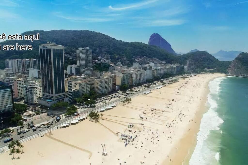Apartamento Copacabana Beach - Apartamento Confortavel Posto 2 Vista Mar ริโอเดจาเนโร ภายนอก รูปภาพ