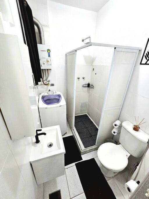 Apartamento Copacabana Beach - Apartamento Confortavel Posto 2 Vista Mar ริโอเดจาเนโร ภายนอก รูปภาพ