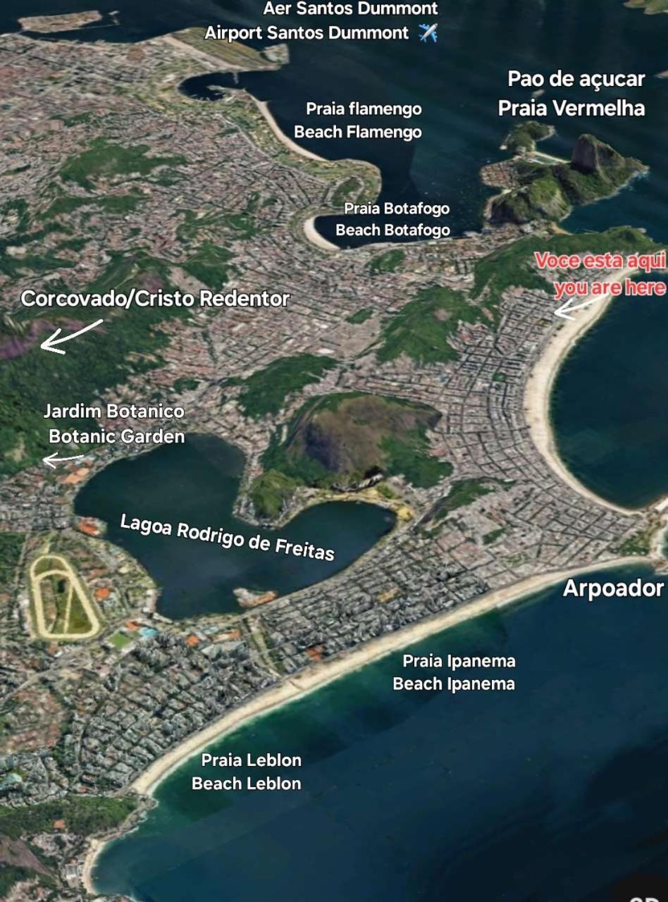 Apartamento Copacabana Beach - Apartamento Confortavel Posto 2 Vista Mar ริโอเดจาเนโร ภายนอก รูปภาพ
