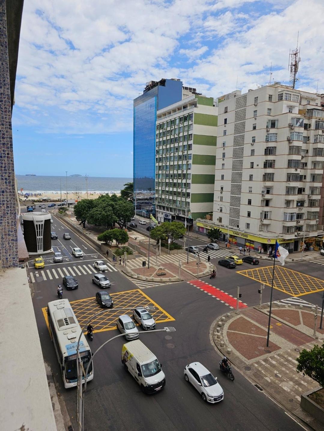Apartamento Copacabana Beach - Apartamento Confortavel Posto 2 Vista Mar ริโอเดจาเนโร ภายนอก รูปภาพ